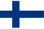 Nationalflagge von Finnland