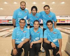 Das Team aus den Vereinigten Arabischen Emiraten spielt 3151 Pins und wird Zehnter
