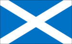 Nationalflagge von Schottland