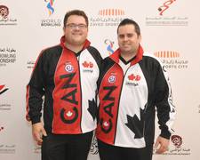 Jonathan Simoneau und David Simard aus Kanada gewinnen den zweiten Squad im Doppelwettbewerb