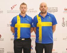 Joachim Karlsson und Martin Paulsson aus Schweden werden Dritter