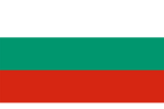 Nationalflagge von Bulgarien