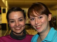 Janine Gabel und Vanessa Timter
