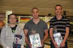 300 spielten Sebastian Ott, Florian Mader und Stephan Fiege