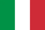 Nationalflagge von Italien