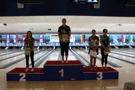 Alle Sieger und Platzierten Dameneinzel