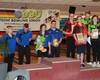 Siegerehrung im Mixed-Doppel
