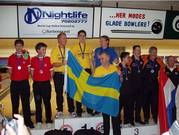 Boys Double: Silber Dänemark, Gold Schweden, Bronze Niederlande