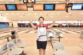 JEON EUN HEE aus Korea erreicht den ersten Platz nach dem Einzelwettbewerb