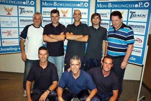 rear from left: Ghiragossian Ruben, Ovide Marcial, Perez Moises, Roca Hector and Allen Sid, front from left: Dominguez Carlos, Colomer Artur and Galvez Raul