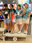 Bronze for Singapur and Korea