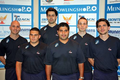 from left to right: Fabre Anthony, Nicolas Alain, Sacco Franios, Sarmadi Mathias, Lotthe Xavier and Alix Yoan