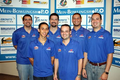 von links nach rechts: Sanchez Gabriel, Hernandez Israel, Diaz Bruno, Colon Francisco, Simounet Androunick und Rodriguez Luis