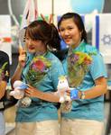 Bronze für Yeon-Ju Kim und Moon-Jeong Kim aus Korea
