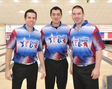 Dritter Platz für Mike Fagan, Marshall Kent und Sean Rash aus den USA