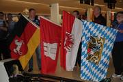 Fahnenträger bei den Herren