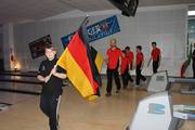 Einmarsch der Spieler aus Württemberg