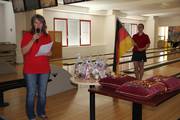 Carmen Frey moderiert die Siegerehrung