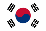 Nationalflagge der Republik Korea