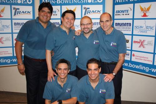 hinten von links: Luis Olivo, Danny Fung, Ildemaro Ruiz, Arturo Hernandez, vorne von links: Reydnier Chavez, Rafael Medina