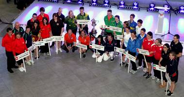 Einige Teilnehmer am QubicaAMF World Cup beim Gruppenfoto