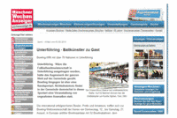 Bericht im Münchner Wochen Anzeiger