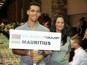 Loukmaan King und Nasheeha King aus Mauritius