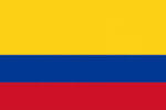 Nationalflagge von Kolumbien