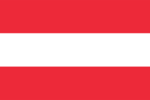 Nationalflagge von Österreich