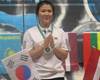 Sieger Yeon-Ju Kim aus Korea