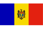 Nationalflagge von Moldawien