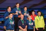 medalists and coaches