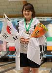 Gold for Moon-Jeong Kim aus Korea