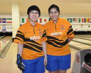 Malaysias Doppel Jacquelene Sijore und Dayang Khairuniza gewinnen den Squad B