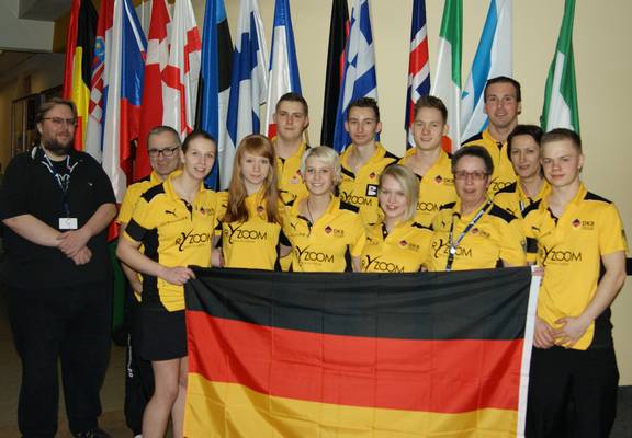 Die Teilnehmer an den European Youth Championships 2013