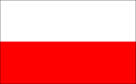 Nationalflagge von Polen