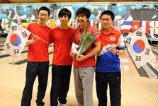 Jong-Woo Park with Team Korea