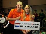 Alex de Vries und Ghislaine van der Tol aus den Niederlanden