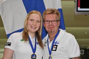 Gold für Sanna Pasanen und Kimmo Lehtonen aus Finnland
