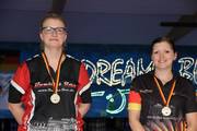Bronze für Nadine Geißler (links) aus dem LV Baden und Lisa Kabowski (Niedersachsen)