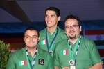Jorge Rosado, Alejandro Cruz and Ernesto Franco (Mexico)
