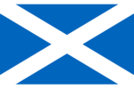 Nationalflagge von Schottland