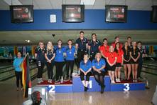 Abschlussfoto von der Siegerehrung im Doppel