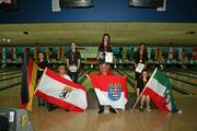 Alle Medaillengewinner mit ihren Coaches