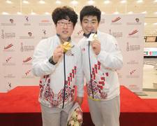 Goldmedaille für Choi Bok Eum and Park Jong Woo aus Korea 3