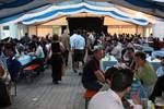 Farewell banquet at the Bavarian beer tent