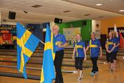 Einmarsch Gold- und Bronzemedaillengewinnerinnen aus Schweden