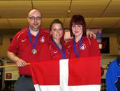 Gold im Doppel für Pernille Rasmussen und Pernillle Nielsen aus Dänemark