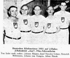 1951 Aan Ffm Schwanheim