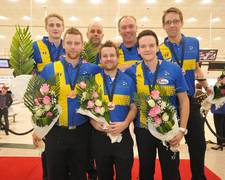 Ebenfalls Bronze erhielt das Team aus Schweden